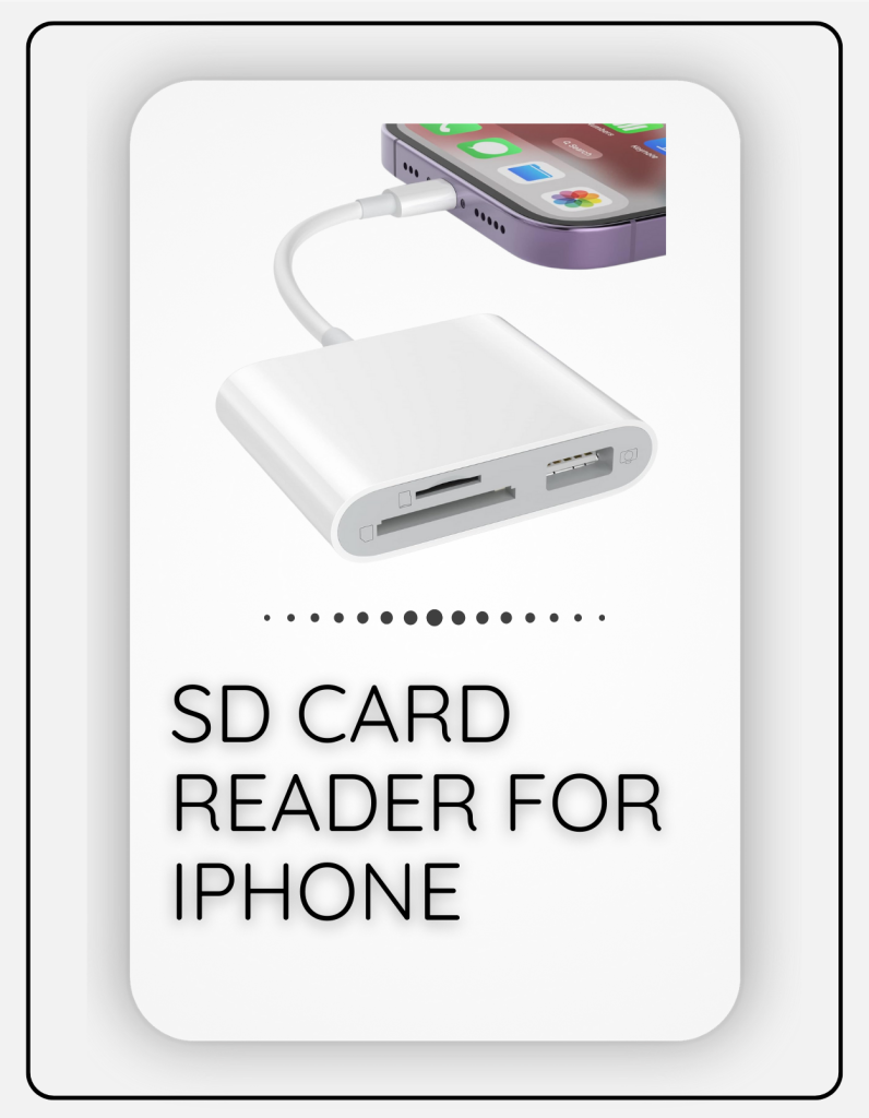 sd card reader for iphone