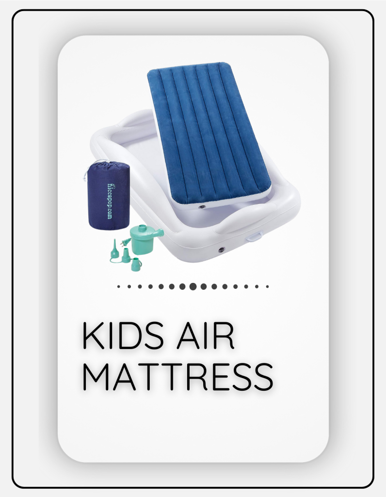 toddler and kids air mattress