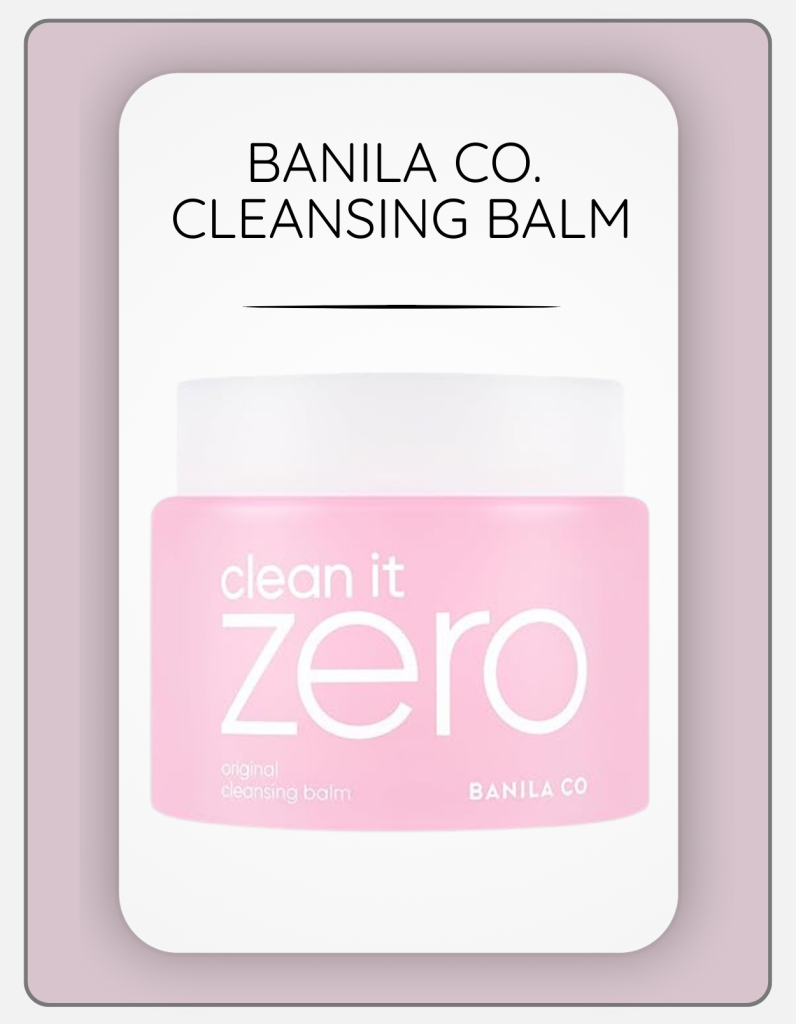 korean beauty cleansing balm to remove makeup and dirty skin