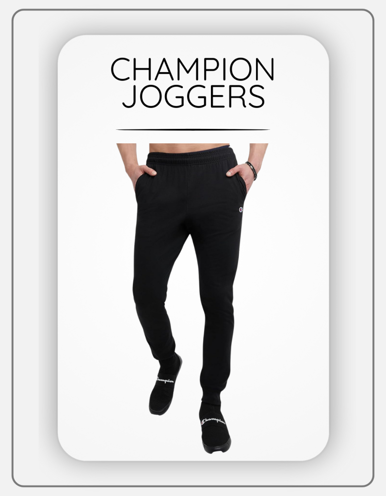 champion men's jogger pants