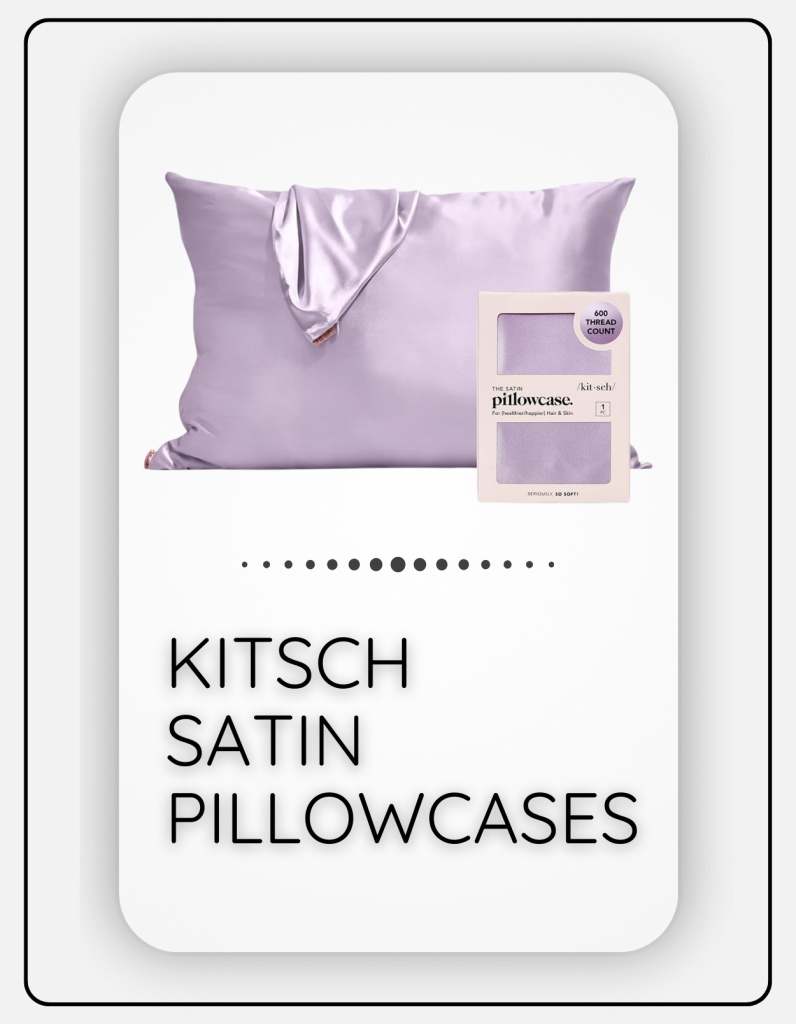 kitsch satin pillowcase