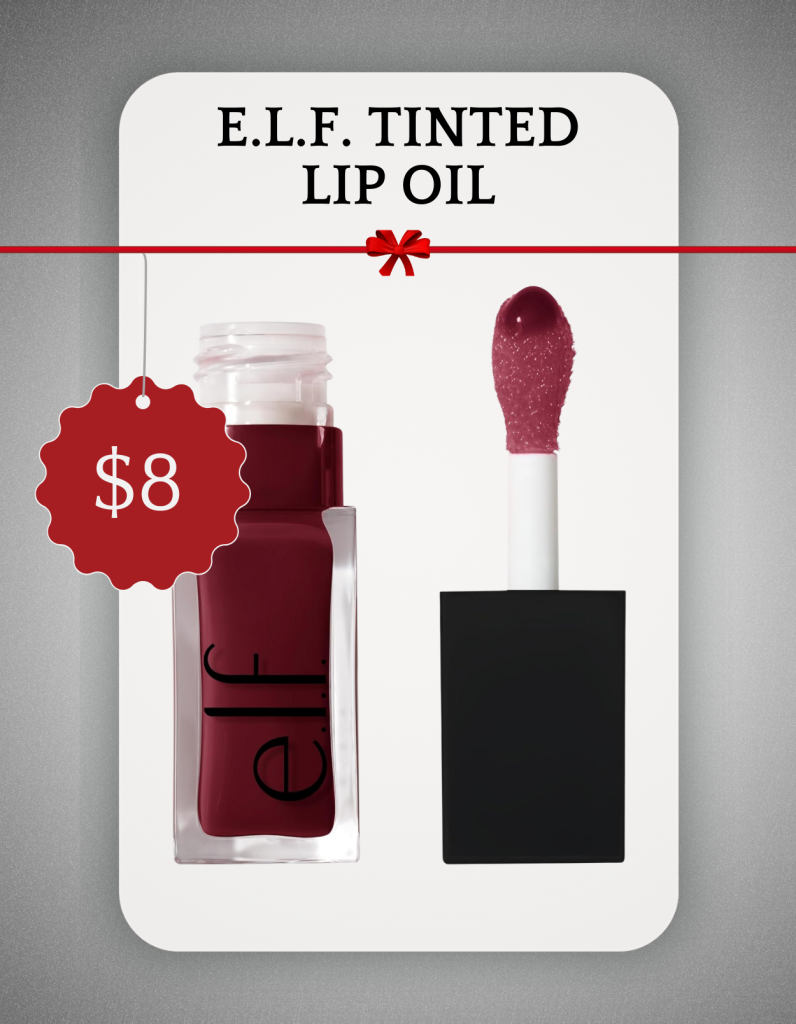 elf tinted lip oil